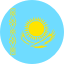 Flag of KAZ
