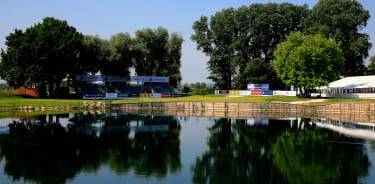 18th hole at Diamond CC