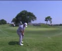 Paul Casey chips one close
