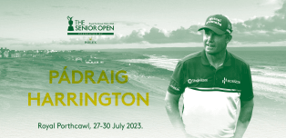 Pádraig Harrington set for Royal Porthcawl return for Senior Open