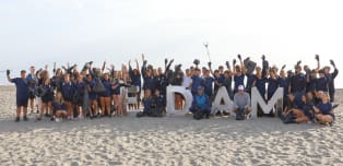 Jorge Campillo and Rasmus Højgaard support Green Drive with Sotogrande beach clean