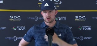 Connor Syme: Really pleased and I putted nicely today