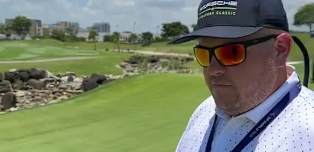 Inside the 16th hole at DLF &CC