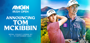 McKibbin excited for Amgen Irish Open test at Royal County Down