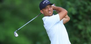 Collin Morikawa and Xander Schauffele tied at the top at Valhalla