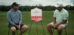 Danny Willett and Ryan Fox take on the Guess the golfer challenge