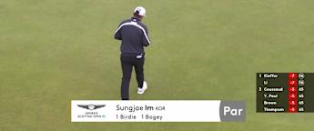 WATCH: Sungjae Im chips in at the second hole