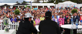 Rory and GMac keep the fans entertained