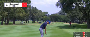 WATCH: Ugo Coussaud hits dart at the sixth