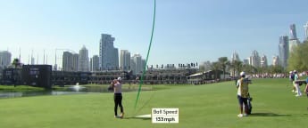 Rory Mcilroy | Hero Dubai Desert Classic Round 3 | 9th Hole