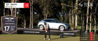 Jordan Spieth Round 4 Hole 17