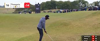 A super flop shot from Sahith Theegala