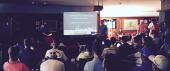 Challenge Tour players attend media workshop