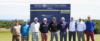  Stars stand out in tartan trews for charity 