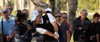 Lawrie leads as Ferrie roars into contention