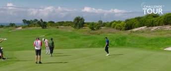 Borja Virto sinks a long one and climbs the leaderboard!