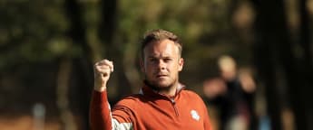 On the tee: at the Alfred Dunhill Links Championship