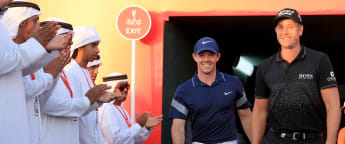 On the tee: Omega Dubai Desert Classic