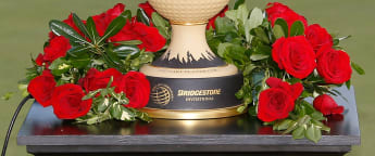 On the tee: at Firestone Country Club