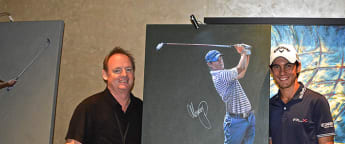 Golf Artist Mark Robinson Brushes Up For Oman