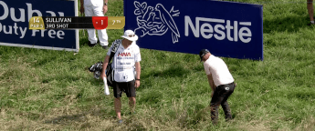 Bizarre birdie for Andy Sullivan 