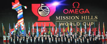 Magnificent Opening Ceremony at Omega Mission Hills World Cup