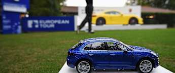 On the tee: Porsche European Open