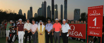 Woods and O'Meara win Challenge Match