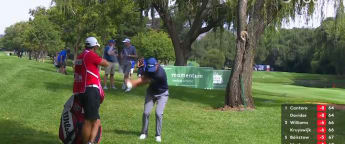 WATCH: Coussaud chips in from the rough