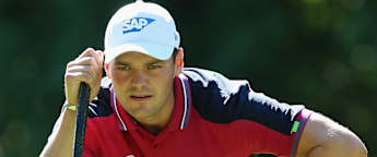 On the tee: at the Portugal Masters