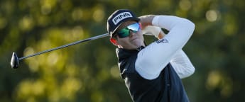 Trio tied on low-scoring day in George