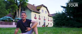 Stuart Manley and David Boote: Taking in the local cuisine