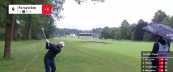 Simon Forsström | Soudal Open Round 2 | 9th Hole