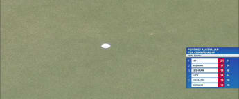 WATCH: 18 year old Frank Kennedy drains long putt to finish