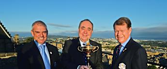 Salmond welcomes Ryder Cup Captains
