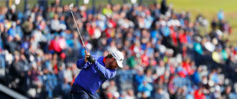 Holmes leads the way at Royal Portrush