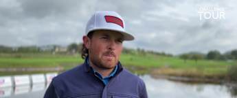 Benjamin Follett-Smith - 'It's been consistent golf. Both days bogey-free.'