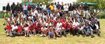 Tour stars inspire Joburg Open kids