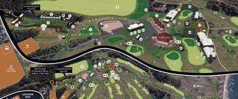 Site Map: Genesis Scottish Open