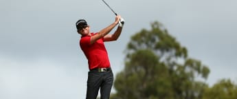 Geary takes halfway lead in Brittany