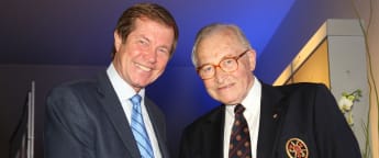 Gaston Barras honoured in Crans