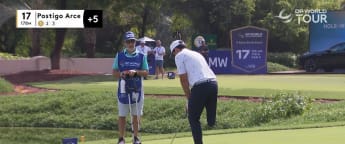 Juan Postigo Arce's brilliant tee shot at par three in G4D season finale in Dubai