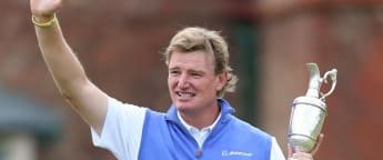 Els dedicates Open win to son 