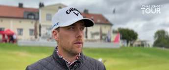 Mikael Lindberg - 'I’ve been hitting my driver pretty good'