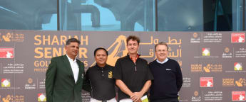 Pair secure place at inaugural Sharjah Senior Golf Masters
