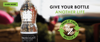 Meet our Official Water Supplier, Harrogate Spring Water