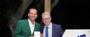 Sergio Garcia awarded European Tour Honorary Life Membership 