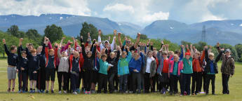 Local schoolkids get star treatment in Aviemore