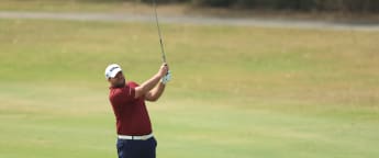 Senior, Grenville-Wood and Couvra share lead after low-scoring day in Delhi