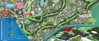 BMW PGA Championship 2021 Site Map